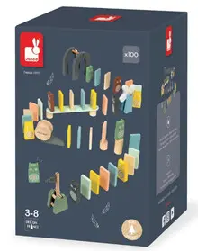 DOMINO MADERA PINTURA AL AGUA